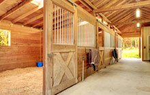 Wolfs Castle stable construction leads